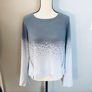 CALIA Crewneck pullover with side zippers